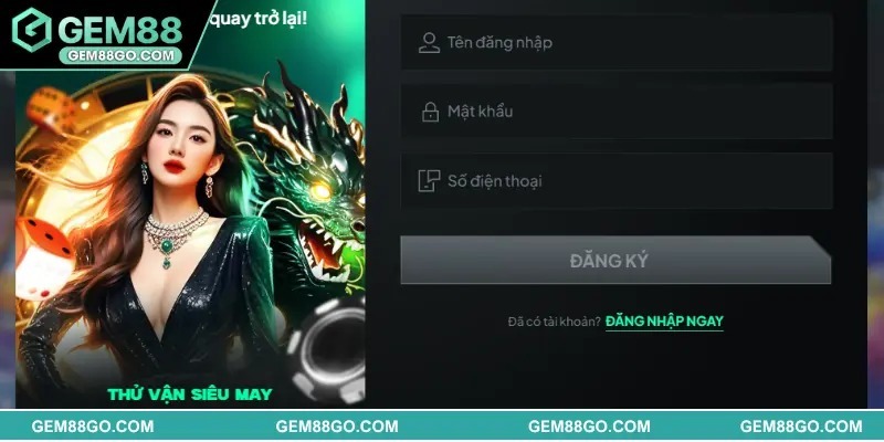 Tạo tài khoản nhanh chóng chỉ với 5 bước Tạo tài khoản nhanh chóng chỉ với 5 bước